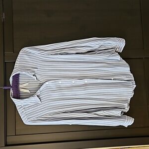 Liverpool button-up blouse size large.